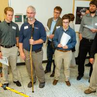 Guests at the Engineering Design Project Preview Event